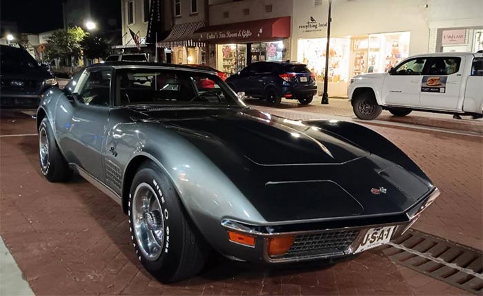 Corvettes for Sale: Steel Cities Gray 1972 Corvette Coupe Survivor on Craigslist