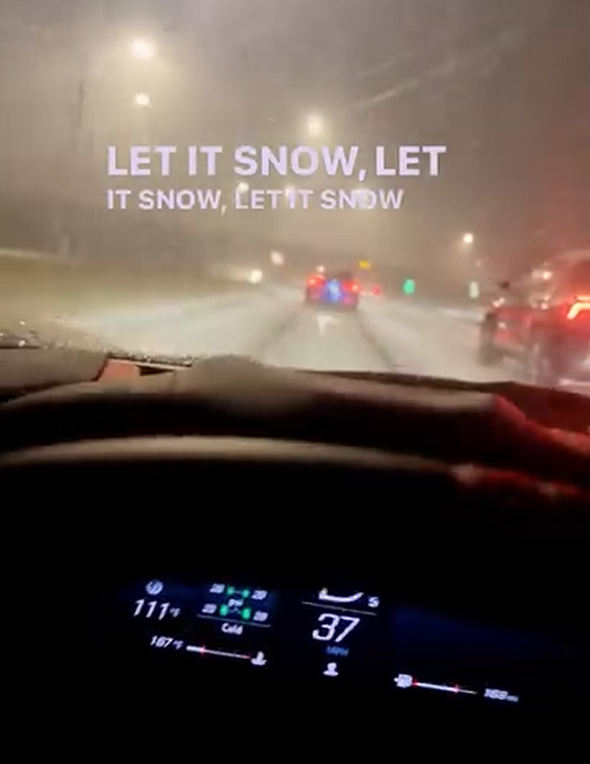 E-Ray Driving in the Snow