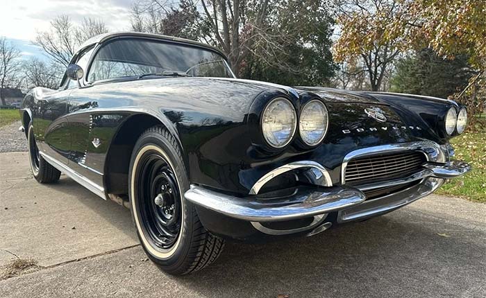 Corvettes for Sale: This Black 1962 Corvette Offered on eBay Motors Checks All the Right Boxes