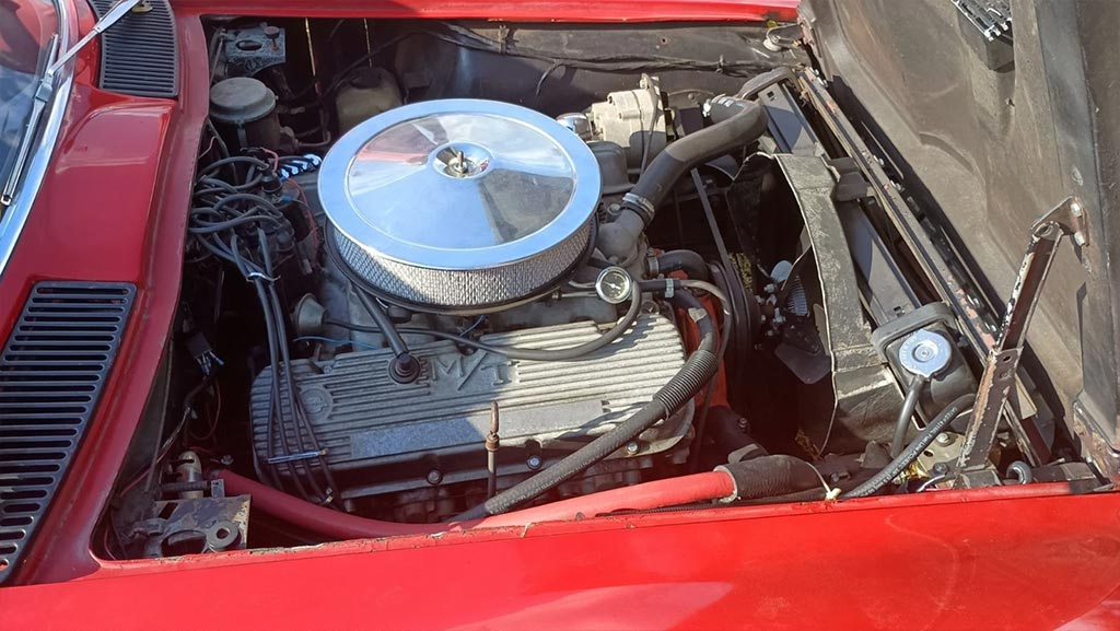 Corvettes for Sale: 1965 Corvette with a Non-Original 454 V8 Offered on eBay