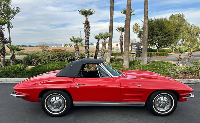 Corvettes for Sale: 38-Year Owned 1964 Corvette Convertible on Bring a Trailer