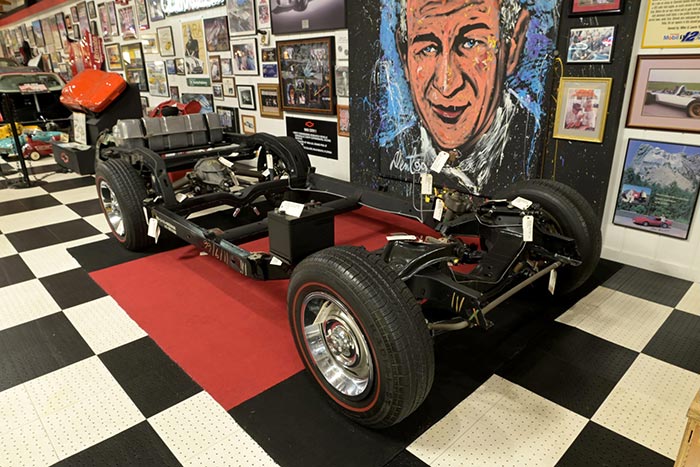 1967 Corvette Frame and Zora Painting