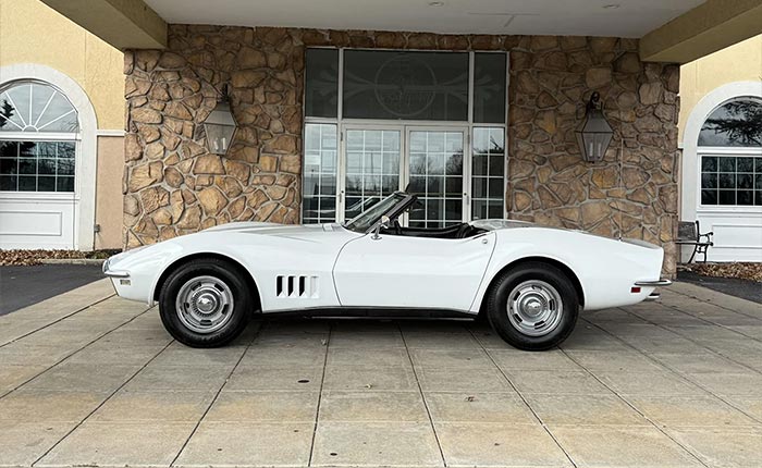 Corvettes for Sale: No Reserve 1968 Corvette Convertible with a 327 and a 3-Speed Manual