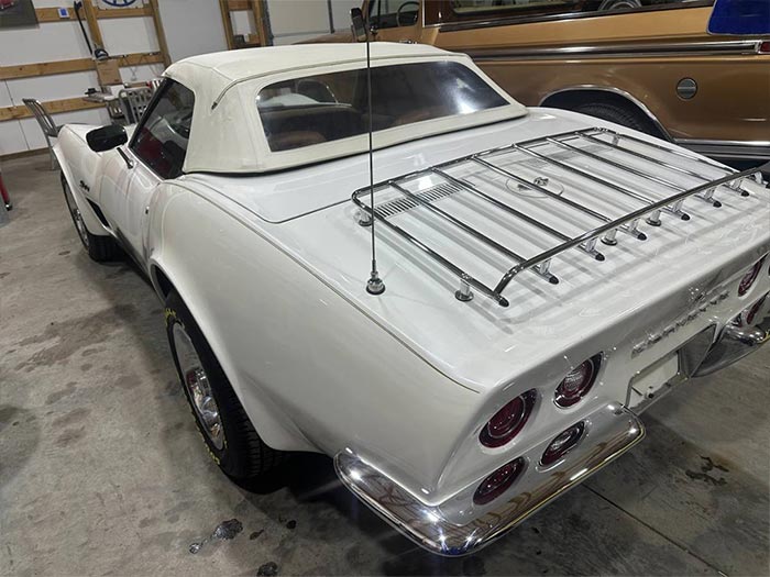 Corvettes for Sale: 1973 Corvette with an LS4 454 V8 and 4-Speed on Craigslist