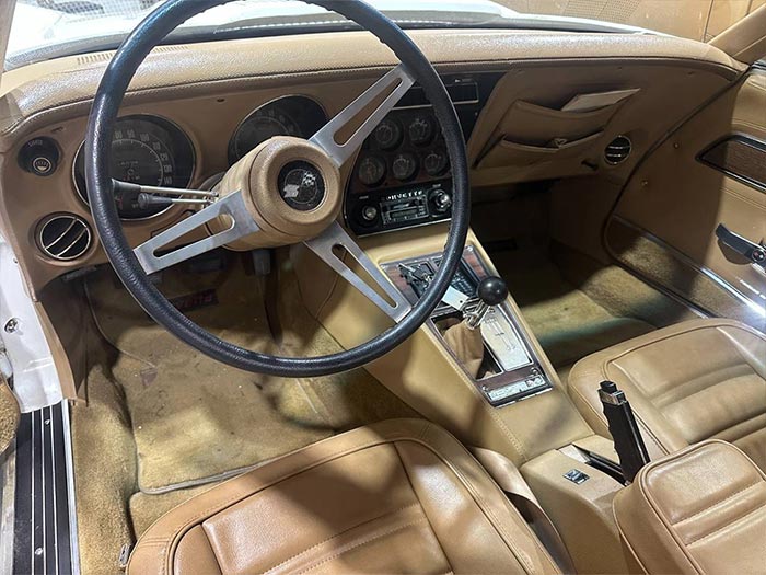 Corvettes for Sale: 1973 Corvette with an LS4 454 V8 and 4-Speed on Craigslist