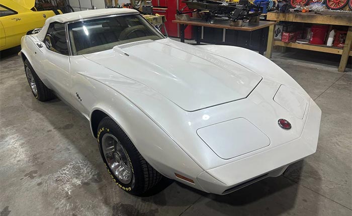 Corvettes for Sale: 1973 Corvette with an LS4 454 V8 and 4-Speed on Craigslist