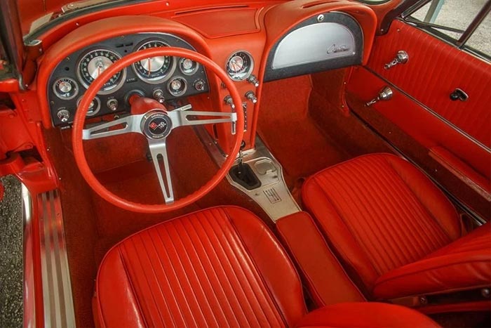 Corvettes for Sale: One-Owner 1963 Corvette Sting Ray Convertible Offered on eBay
