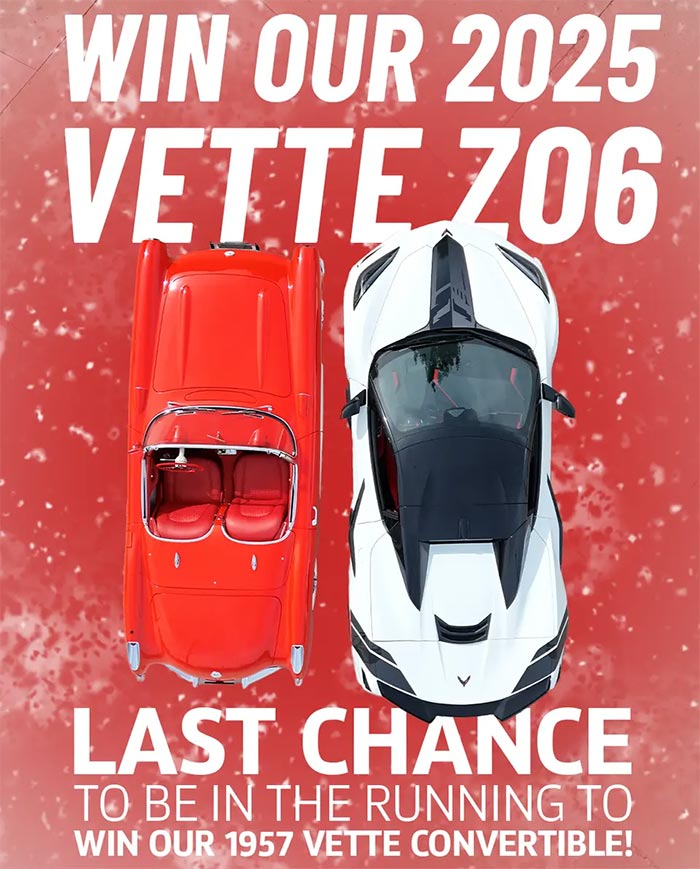 Win a Corvette!