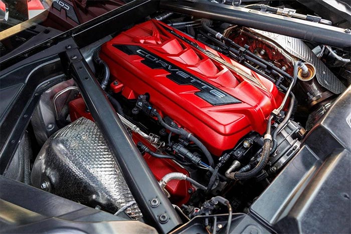 Corvettes for Sale: Used 2023 Corvette Stingray with Visible Carbon Fiber Everywhere Now $35K Off MSRP