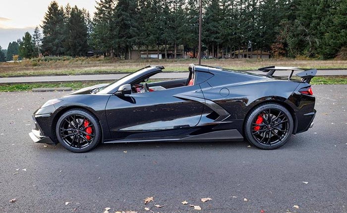 Corvettes for Sale: Used 2023 Corvette Stingray with Visible Carbon Fiber Everywhere Now $35K Off MSRP