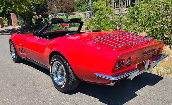 Corvettes for Sale: Driver-Quality 1969 Corvette Stingray with Original 350 V8 Offered for $23,900