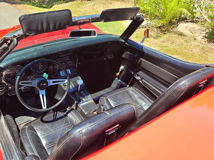 Corvettes for Sale: Driver-Quality 1969 Corvette Stingray with Original 350 V8 Offered for $23,900