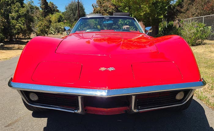 Corvettes for Sale: Driver-Quality 1969 Corvette Stingray with Original 350 V8 Offered for $23,900