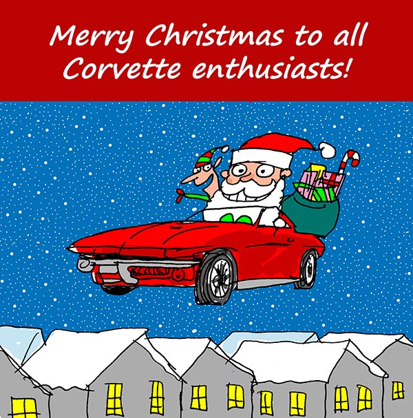 Merry Christmas to All Corvette Enthusiasts!