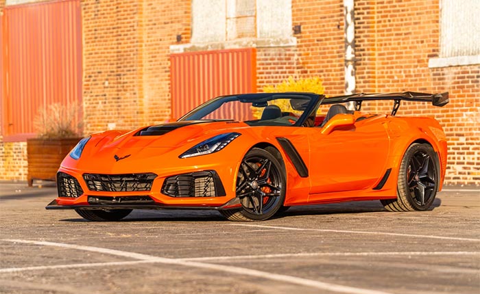 2019 Orange / Black ZR1 Convertible