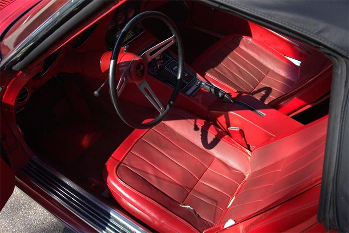 Corvettes for Sale: Two-Owner 1972 Corvette LT1 Convertible Offered on eBay