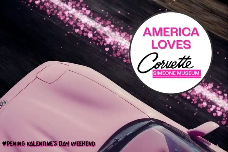 Display Your Corvette at the Simeone Auto Museum's Exhibit Called 'America Loves Corvette'