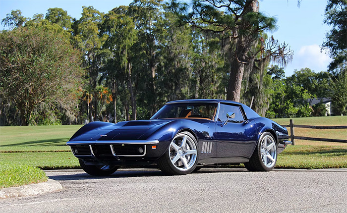 This 1969 Corvette Restomod to be Sold at Mecum Kissimmee for Curing Kids Cancer Charity