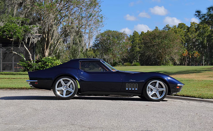 This 1969 Corvette Restomod to be Sold at Mecum Kissimmee for Curing Kids Cancer Charity