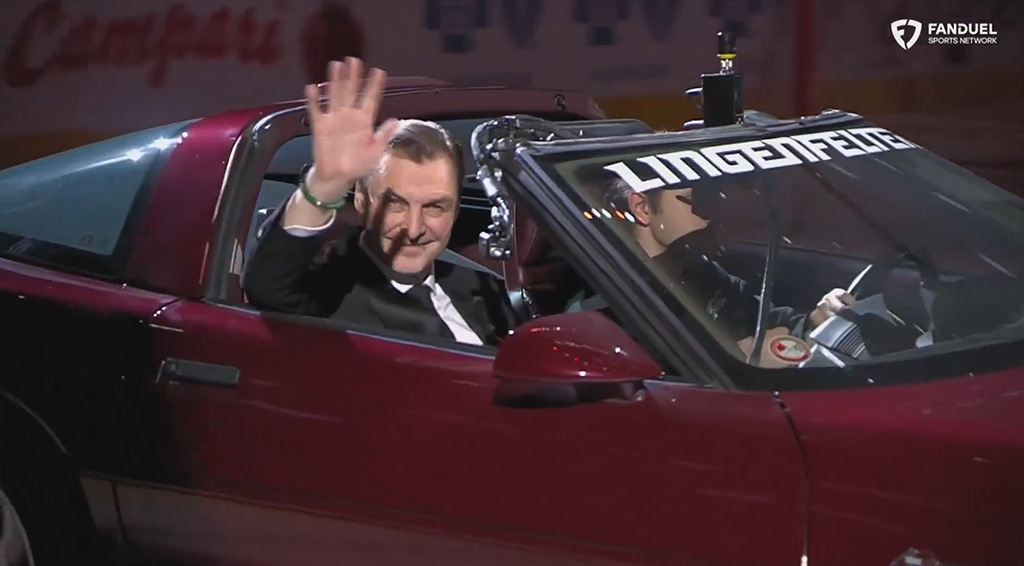 Former NHL MVP Sergei Fedorov has Jersey Retired from the Seat of a C4 Corvette ZR-1