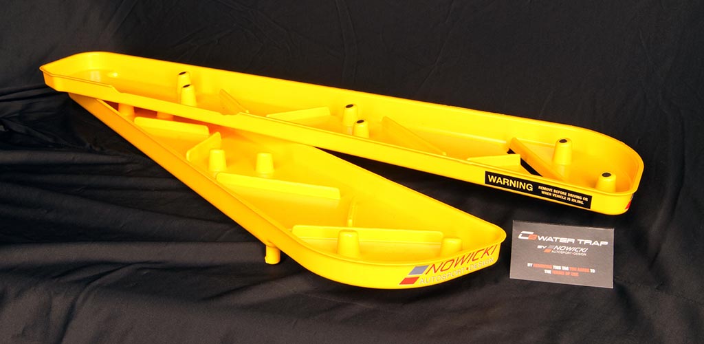 Keep Your Corvette's Engine Bay Dry with Nowicki Autosport's C8 Water Traps