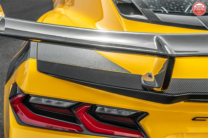 ZR1 Dry Carbon Rear High Wing