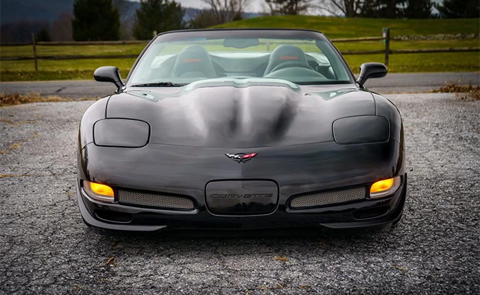 Corvettes for Sale: Custom 2001 Corvette Z06 Convertible Conversion with 8K-Miles