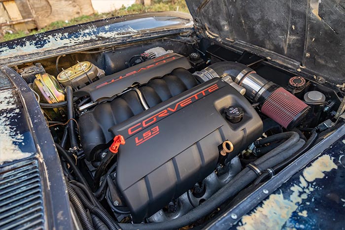 Corvettes for Sale: LS3-Powered 1963 Corvette Split Window on BaT