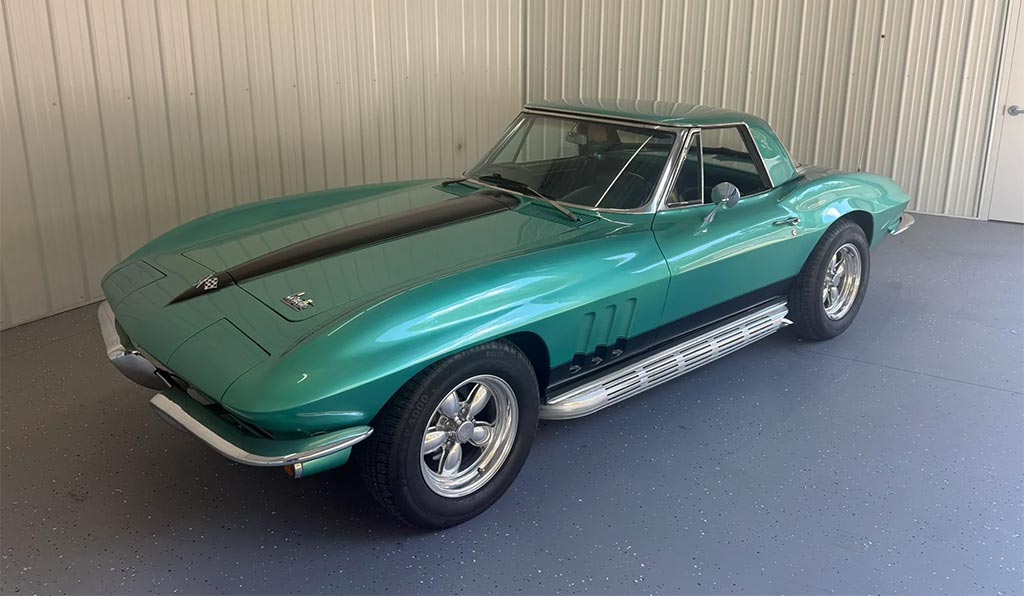 Corvettes for Sale: Customized 1966 Corvette Sting Ray Convertible on BaT