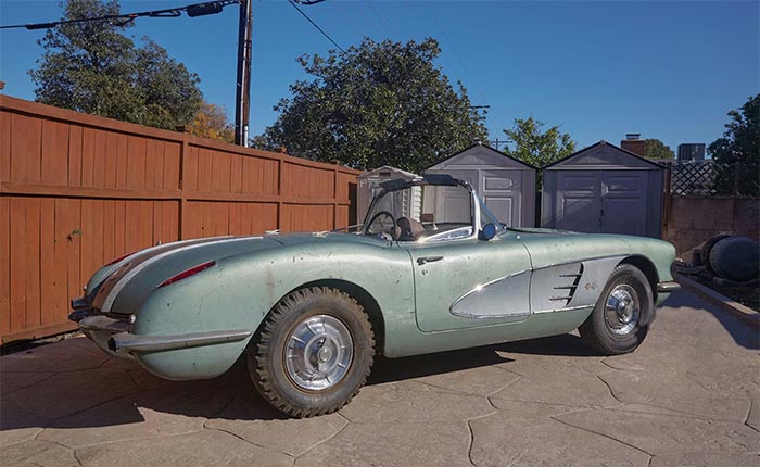 Corvettes for Sale: 62-Years-Owned 1958 Corvette Offered on Hagerty