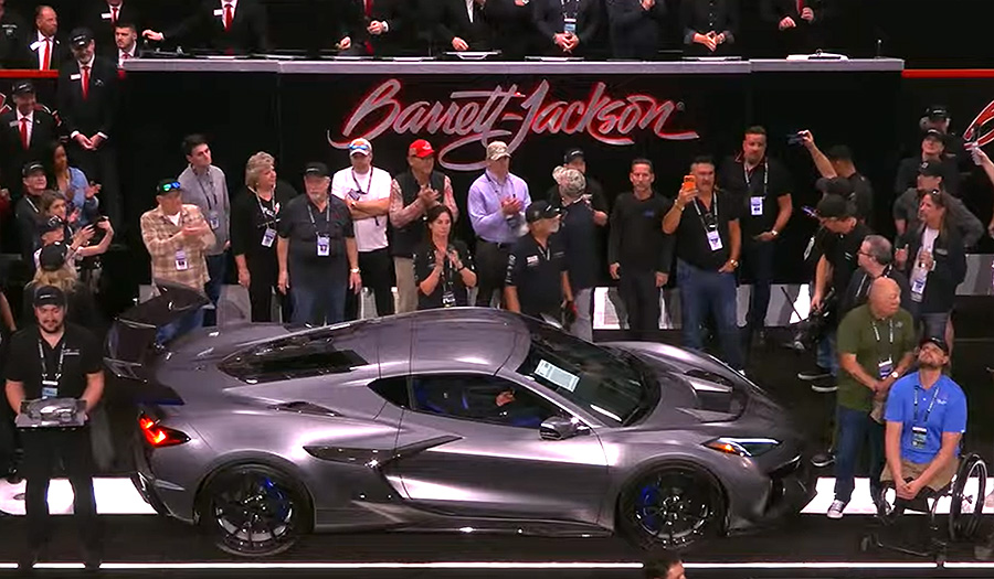 2026 Corvette ZR1X Stars & Steel 1-of-1 Sells for $2.6 Million at
