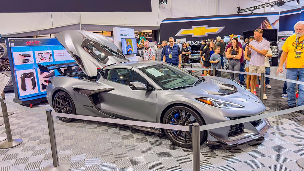 Corvette ZR1X at Barrett-Jackson