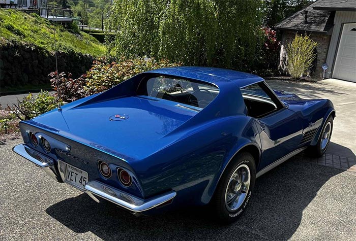 Corvettes for Sale: 1971 Corvette Stingray with LS5 V8 and Manual Transmission