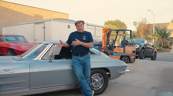 [VIDEO] Chip Foose Shows Off a '63 Split Window Corvette Fuelie as His Next Project Car