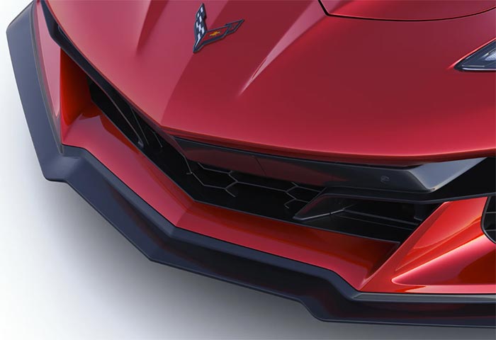 C8 Z06 Z07 E-Ray Front Splitter