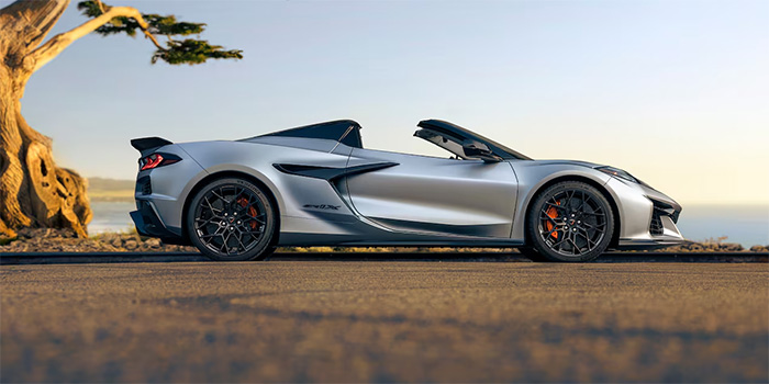 Quail Silver Corvette ZR1X