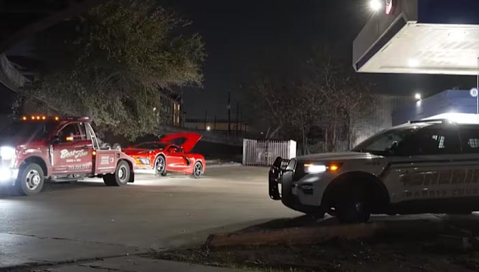 [STOLEN] Police Capture Driver of a Stolen C8 Corvette After Engine Fails During Pursuit