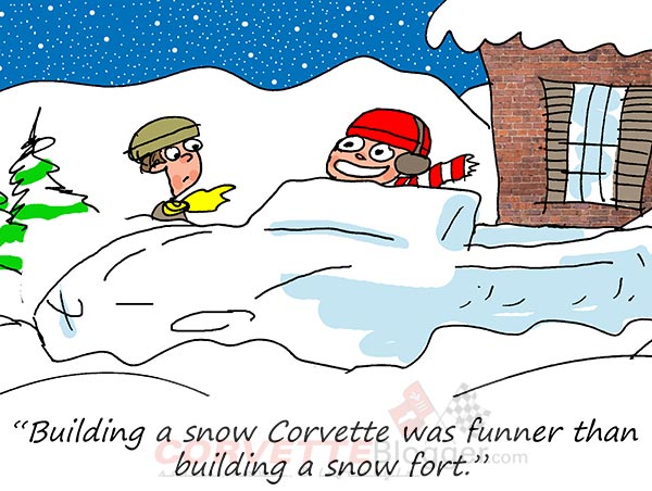 Saturday Morning Corvette Comic: Things are Just More Fun When Corvettes are Involved