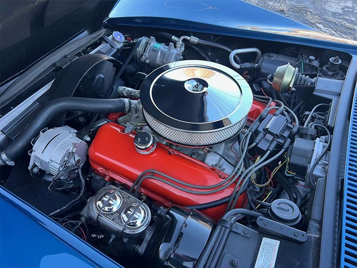 Corvettes for Sale: Bridgehampton Blue 1970 Corvette Coupe with an LS5 V8 and a 4-Speed Manual