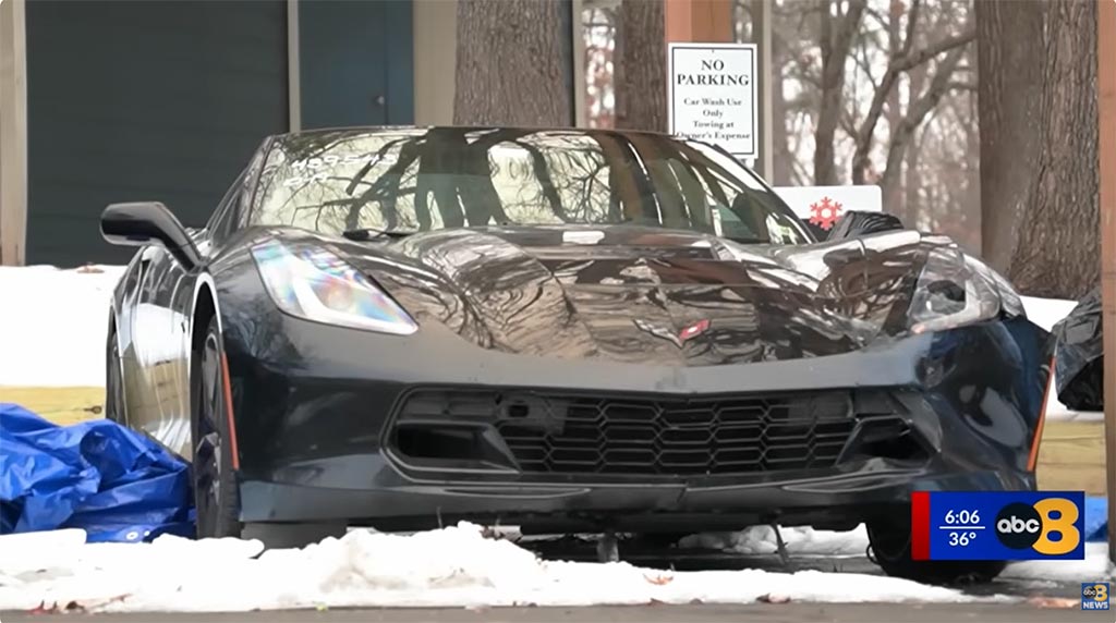 [STOLEN]  Des voleurs volent la Corvette C7 de Virginia Man, laissant 20 000 $ de dégâts