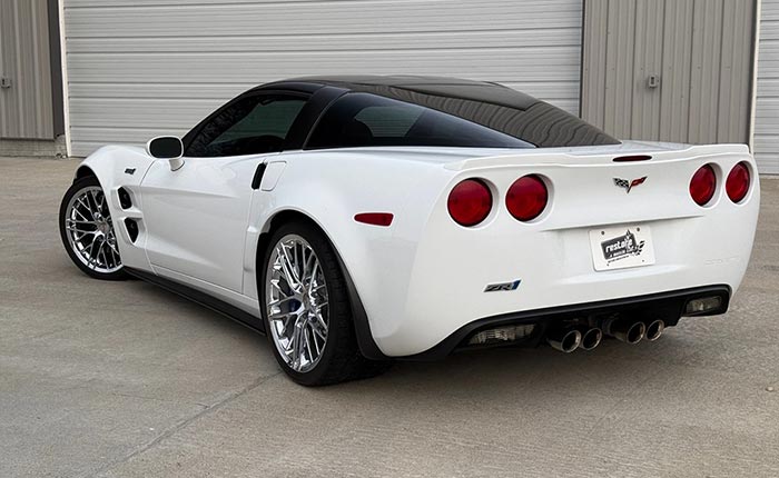 Corvettes for Sale: 12K-Mile Corvette ZR1 Offered on eBay Motors