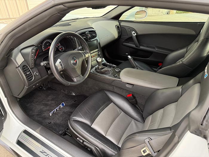 Corvettes for Sale: 12K-Mile Corvette ZR1 Offered on eBay Motors