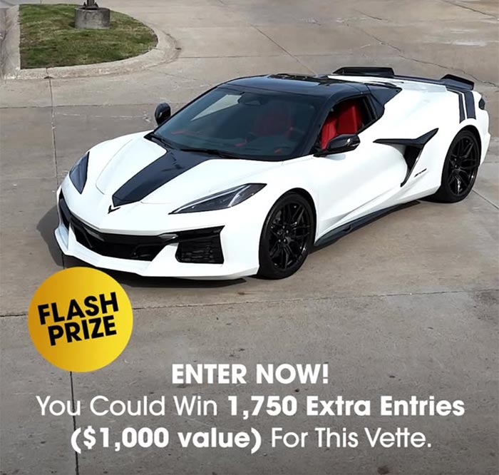ENDS SUNDAY! Last Chance to Enter to Win this 2025 Corvette Z06 Convertible and $20K Cash