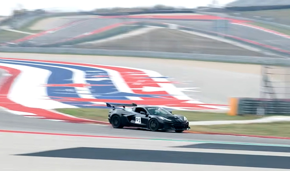 [VIDEO] Hennessey Hits COTA with a Stock C8 Corvette ZR1, Beats McLaren P1 by 4.5 Seconds