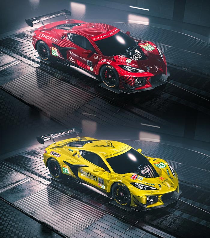 TF Sport Liveries for 2026