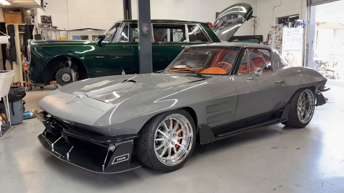 [VIDEO] 1963 Corvette Split Window Restomod is Further Transformed into ...