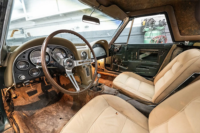 Corvettes for Sale: 35-Years-Owned 1965 Corvette Project Offered on Bring a Trailer