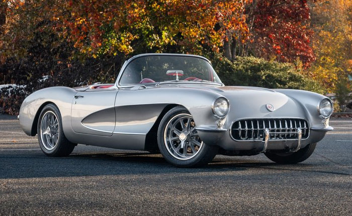 1957 Silver/Red Restomod