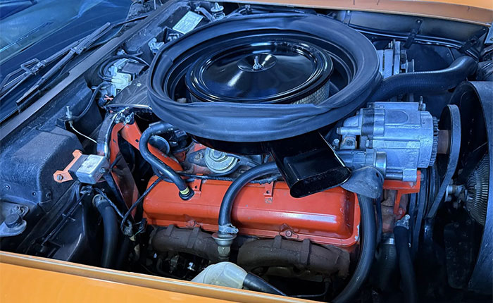 Corvettes for Sale: 2K-Mile 1974 Corvette Coupe with 4-Speed on BaT