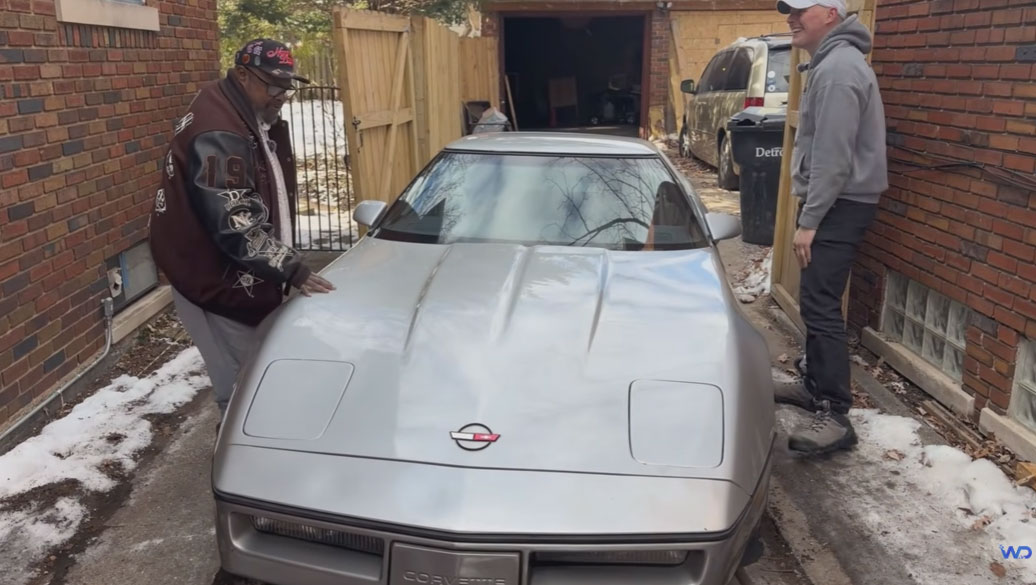 [VIDEO] C4 Corvette Stored for 30 Years Is Pulled from its Garage and Detailed